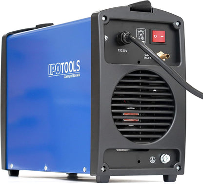 IPOTOOLS 200PD WIG lasapparaat DC - TIG TIG TIG lasapparaat 200 amper volledig digitaal inverter lasapparaat met HF-ontsteking, pulsfunctie, MMA, IGBT, 32-bit microprocessor, 7 jaar garantie