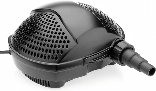Filter- en Beeklooppomp – Vijverpomp – Waterpomp – Teichpomp – Filterpomp – Energiezuinig 140 Watt – Debiet 13.400 L/uur