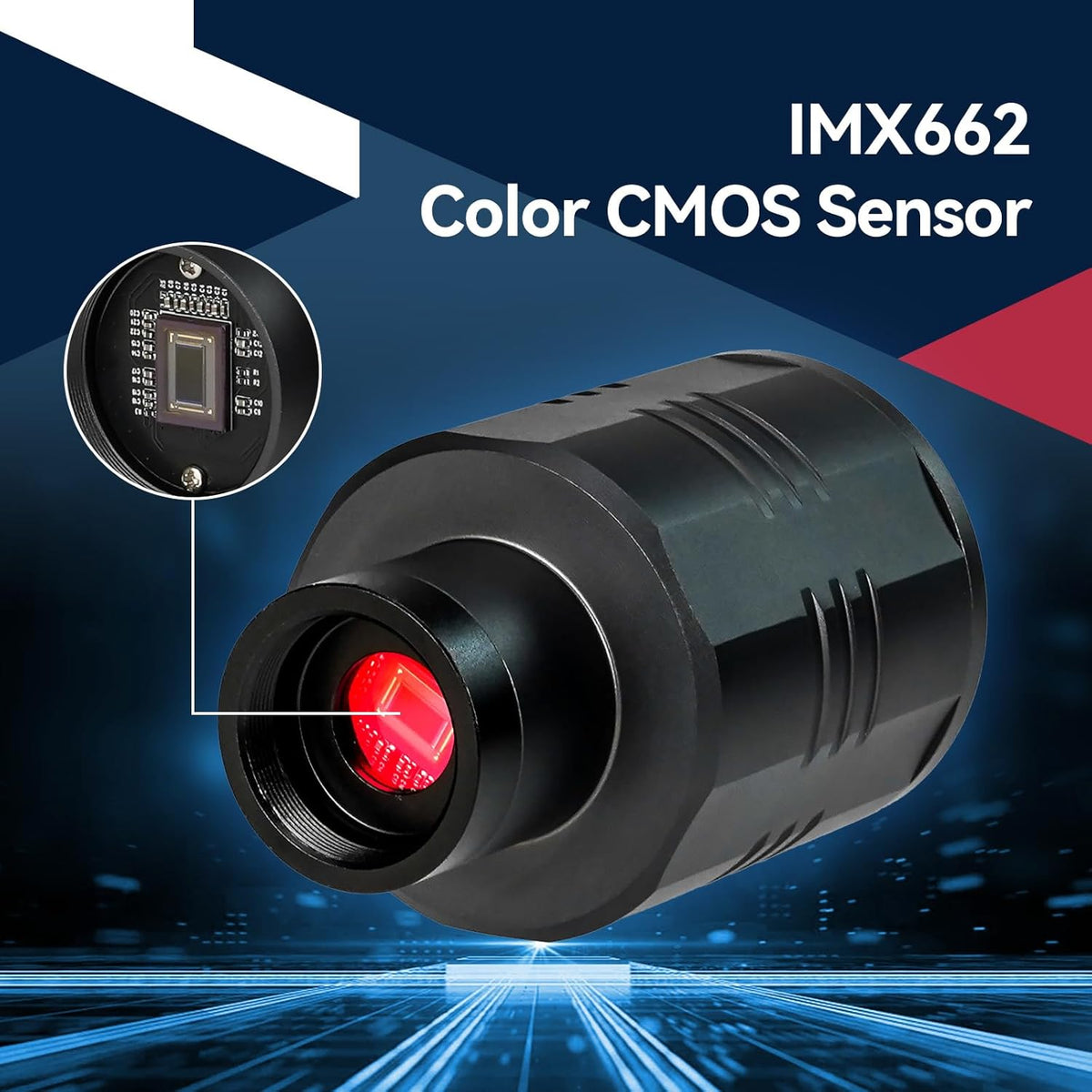 Svbony SC311 WiFi Telescoop Astro Camera op Instapniveau, WiFi 4 Punts Verbinding Oculair Telescoop met IMX662 CMOS Sensor, Elektronisch Oculair met 32GB TF Kaart voor EAA en Planetaire Fotografie