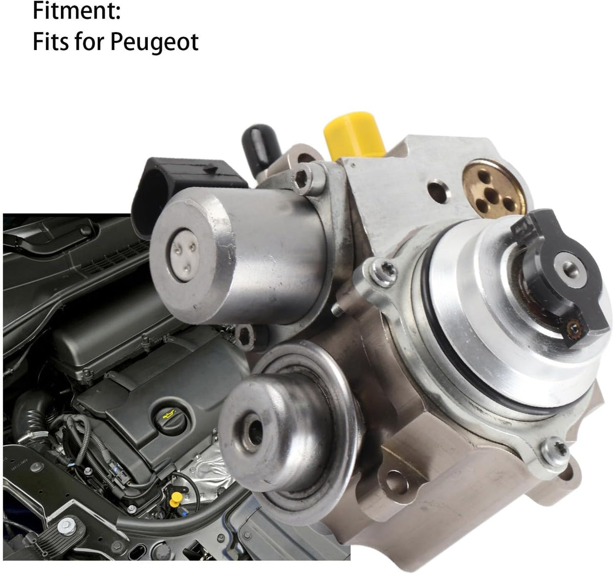Hogedruk Brandstofpomp – Brandstofpomp – Brandstofinjectiepomp – Injectiepomp – Hogedrukpomp – Voor 1.6T Motor – OE 13517592429 – Aluminiumlegering