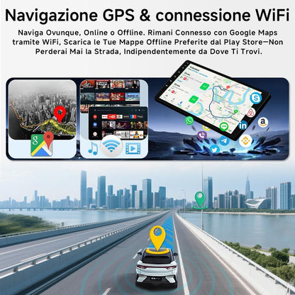 Autoradio voor Renault Megane III 2009-2015 Android 15 Car Stereo 4 + 64GB Wireless Carplay 9 inch touchscreen GPS-navigatie Bluetooth 5.4, WiFi 6.0, DSP, Dual USB