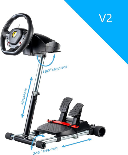 Stuurstandaard – Wheel Stand – Pedalenhouder – Race Sim Stand – Gaming Standaard – 360° Verstelbare Houder – Anti-slip Rubber Voeten