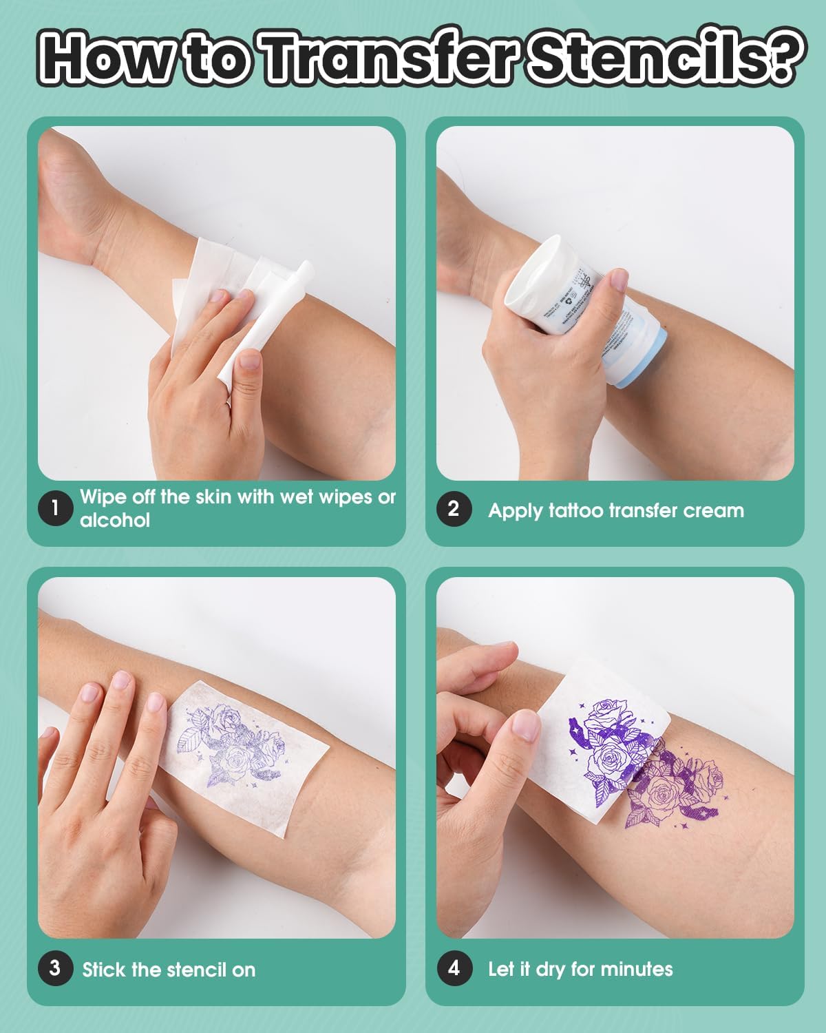 Phomemo M08F Tattoo Transfer Stencil Printer, Tattoo Transfer Thermal Copier with 10Pcs Free Transfer Paper, For Beginners, Tattoo Artists, Compatible with Smartphones and PC - QUORE