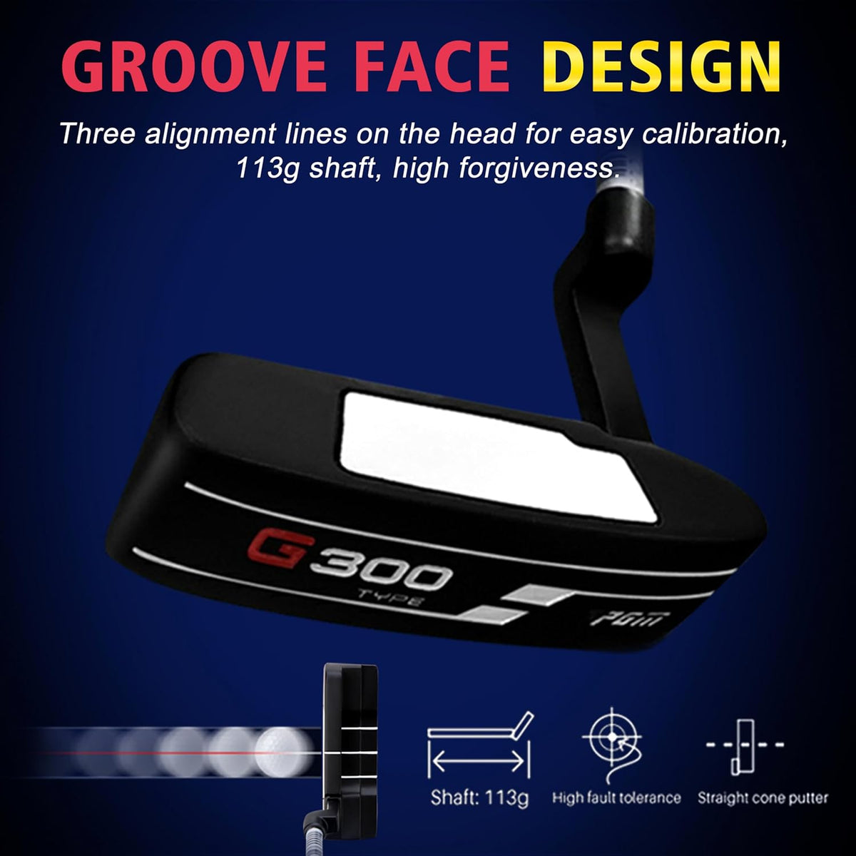 PGM 18-delige golfclubset voor heren, 12 stuks clubs - titanium #1 driver, trekvooringenomen hybride, sterke ijzers, vergevingsgezinde putter, standbag met 5 hoofddeksels