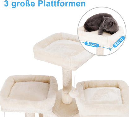 Krabpaal XXL – Kattenboom – Krabmeubel – Klimpaal – Speelpaal – Voor Grote Katten – 180 cm Hoog – Stabiel Met Sisal Touw