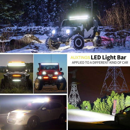LED lichtbalk – Rijlicht – Verstraler – Werkverlichting – Offroad verlichting – 132 Cm / 52 Inch – 300W 16.800 Lumen – IP67 Waterdicht