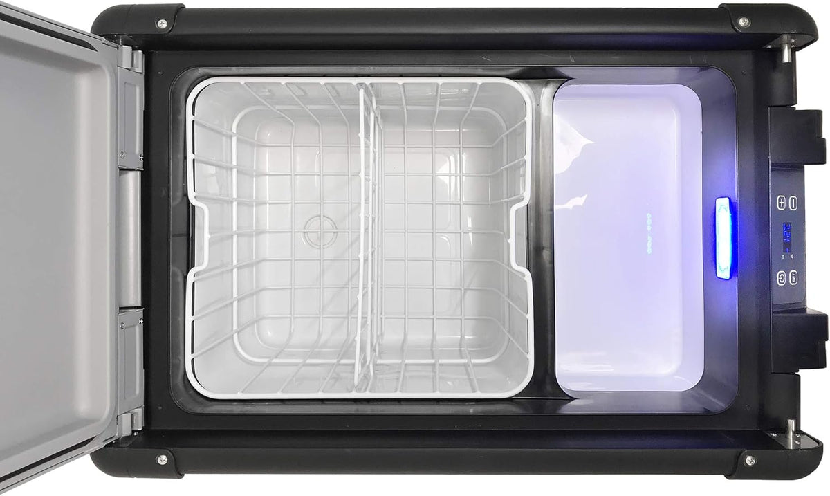 Vitrifrigo VF35P koelbox serie Vfree 35 liter kleur lichtgrijs/donkergrijs energie-efficiëntieklasse A++