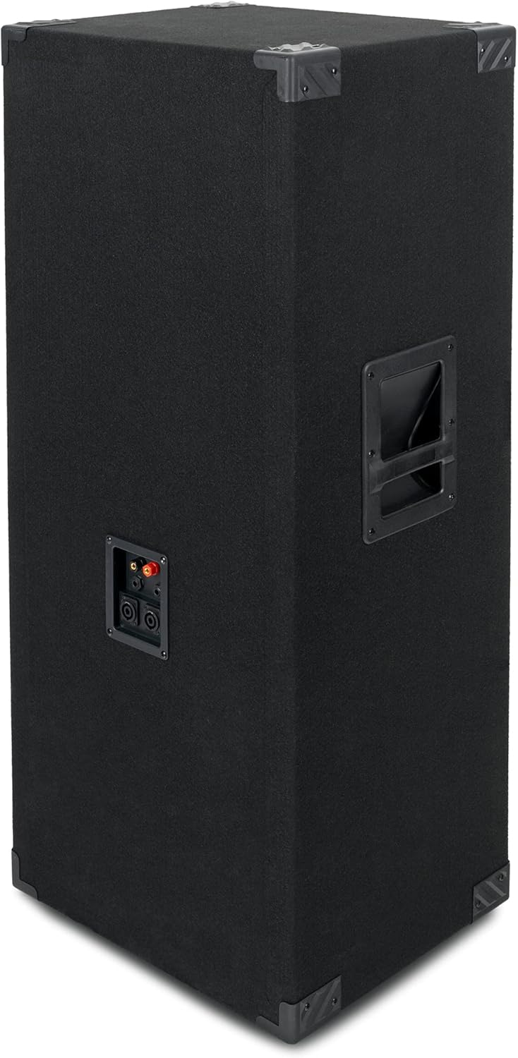 Luidsprekerbox – Speakerbox – Luidsprekerkast – PA Box – DJ Box – Passief 2 Wegsysteem – 2x 15 inch, 750 W RMS / 1500 W max.