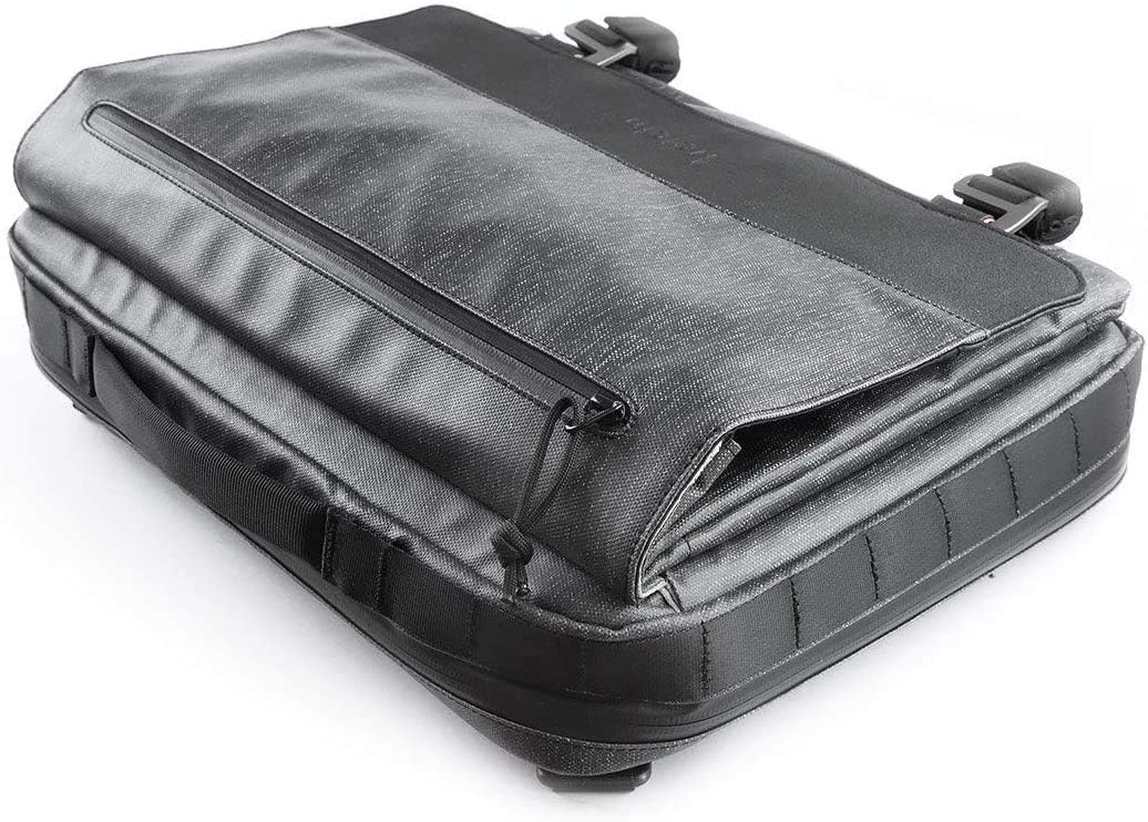 ETCHR Art Portfolio Case Folder Weerbestendig veld Supply Bag Multifunctioneel Tool Art Satchel Draagbare Tekentafel Draagtas Schouder- en Interne Riemen voor Tekenen, Schetsen & Schilderen, Zwart,