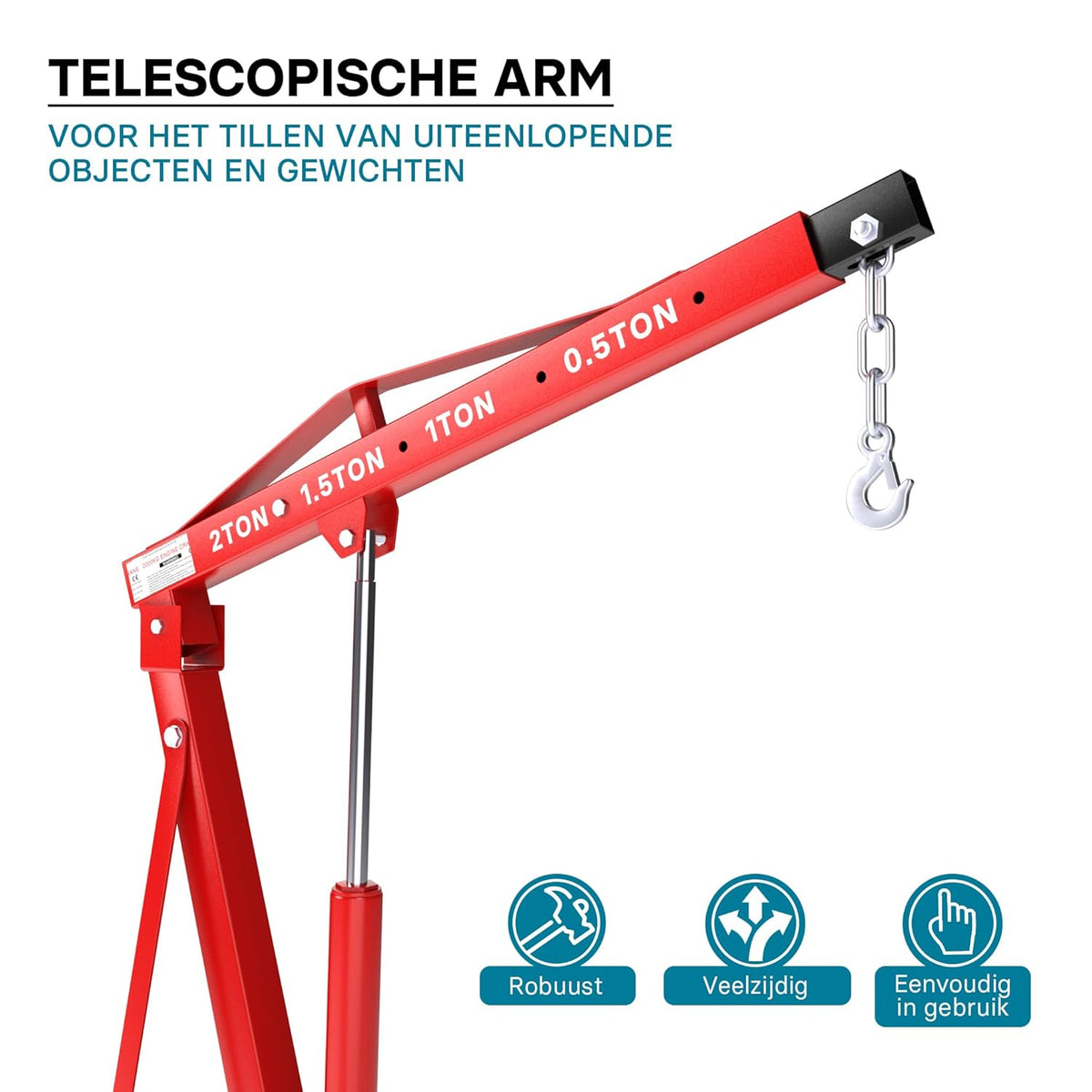 Engine block valve workshop crane gearbox motor hoist crane 2000 kg collapsible