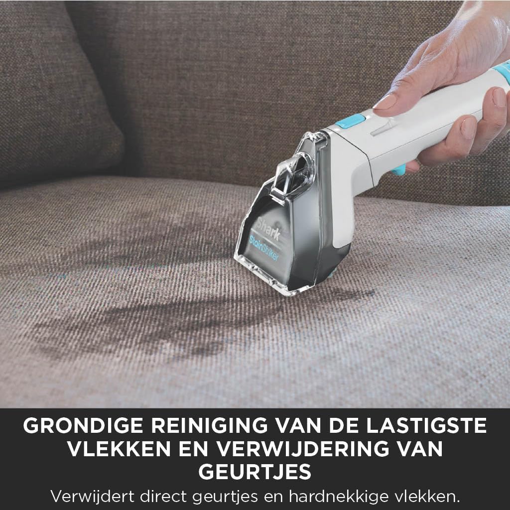 Vlekkenverwijderaar – Spotreiniger – Vlek- en Geurverwijderaar – Tapijtreiniger – Dierenvlekkenreiniger – Compact en Draagbaar – Twee Reinigingsformules