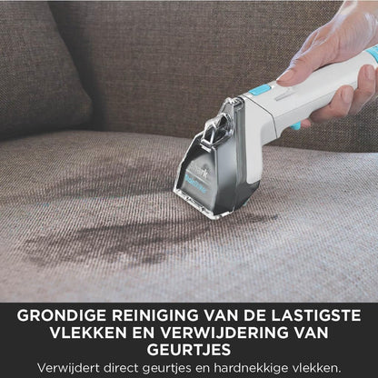 Vlekkenverwijderaar – Spotreiniger – Vlek- en Geurverwijderaar – Tapijtreiniger – Dierenvlekkenreiniger – Compact en Draagbaar – Twee Reinigingsformules