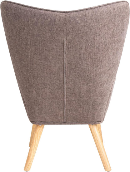 Gardenia Quebec Patchwork Relax Chair 69x75x95 - Rustic, Multicolor, Patchwork Chair - Relaxed, Living Room