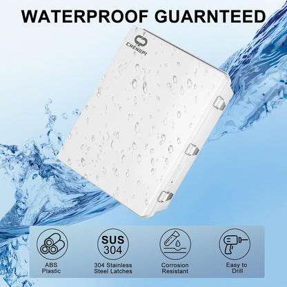 Verdeelkast opbouw, verdeelderkast, industriële behuizing, schakelkast, IP66 elektrische aansluitdoos, verdeeldoos buiten waterdicht, aansluitdoos 430 × 530 × 200 mm