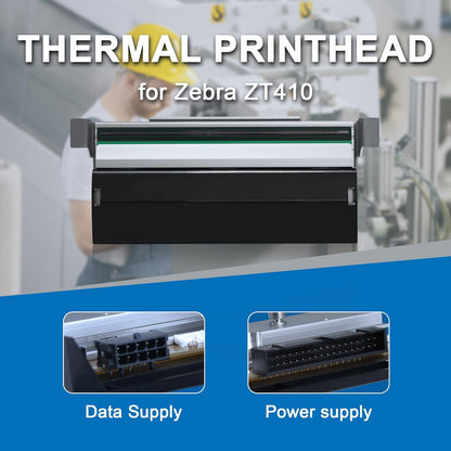 Nieuwe P1058930-010 Thermische Printkop voor Zebra ZT411 ZT410 ZT400 Label Barcode 300DPI Printer Hoofd Vervanging