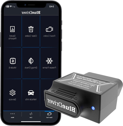 OBD2 Scanner – Auto Uitleesapparaat – Diagnose Tool – Codelezer – Bluetooth Scanner – Realtime Foutcodes Uitlezen – Compatibel met iOS en Android