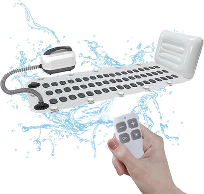 Badkuip Spa-Mat – Bubbelbadmat – Bubbelmat – Whirlpool Badmat – Badmat Met Kussen – 6 Snelheden – Anti-Slip Zuignappen