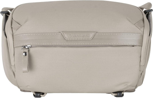 Camera Schoudertas – Cameratas – Fototas – Fotografentas – Schoudertas Voor Camera – Crème, 4 Liter – Voor APS-C Of Kleine Full-Frame Camera Met Maximaal 2 Lenzen – 8 Inch Tabletvak En Regenhoes