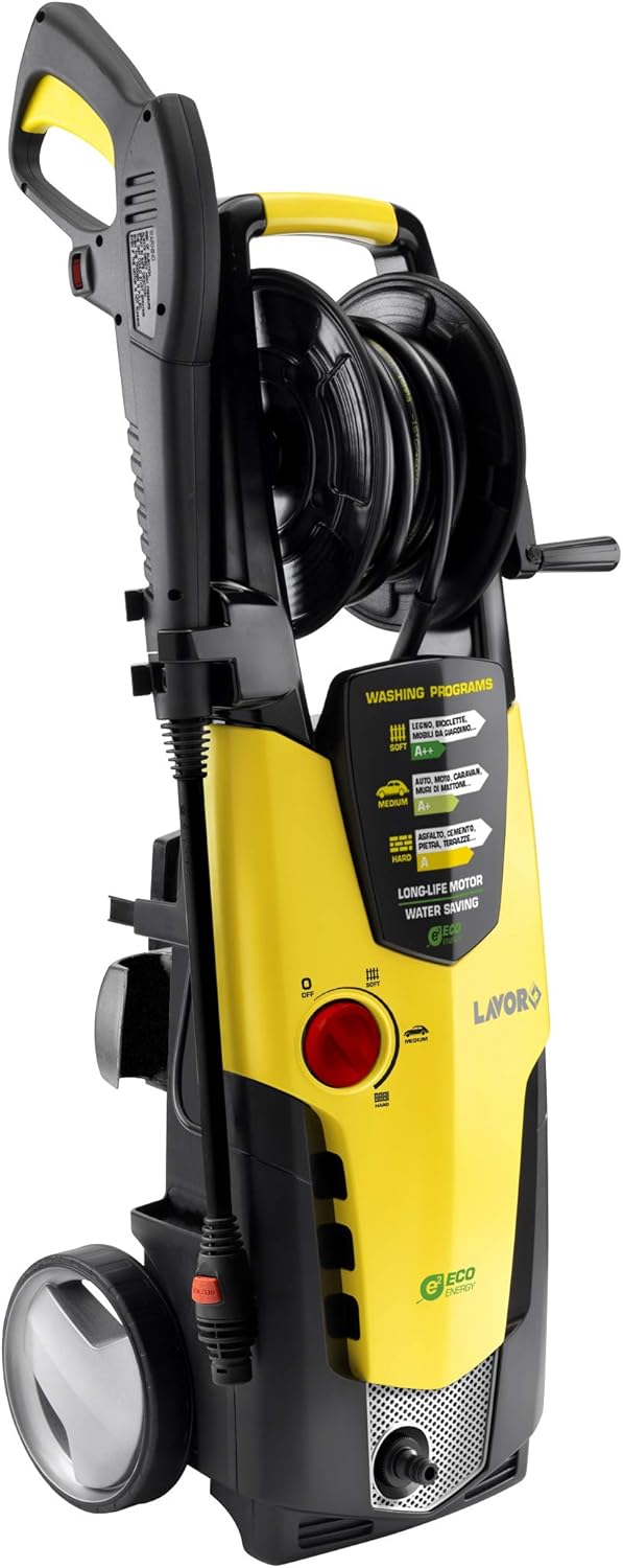 Hogedrukreiniger – Koudwaterreiniger – Drukspuit – Waterreiniger – Tuinreiniger – 2500 W Motorvermogen – 160 Bar Max Druk