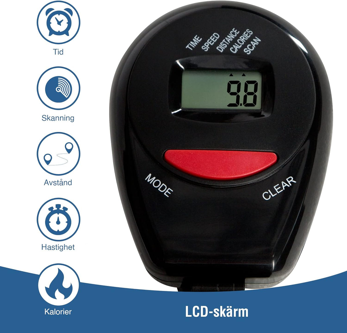 Ultrasport Senioren Recumbent Home Trainer, ligfiets hometrainer met lage instaphoogte, acht weerstandsniveaus, trainingscomputer, gecertificeerd volgens GS, CE en EN957, comfortabele vulling