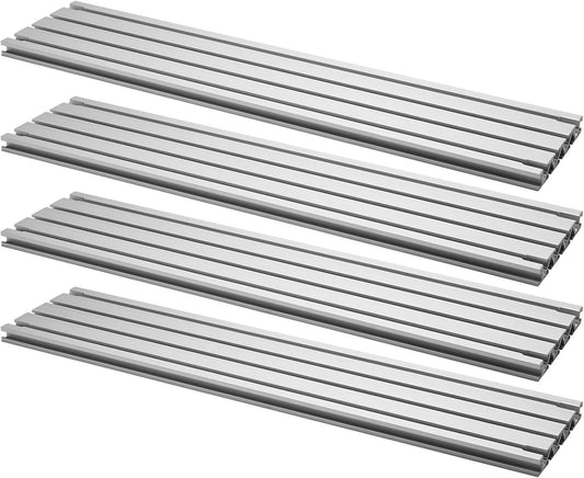 Genmitsu T-sleuf, CNC-werkoppervlak van aluminium, voor CNC-freesmachine PROVerXL 4030, 51 x 12 x 0,8 cm (20 inch x 4,7 inch x 0,3 '')