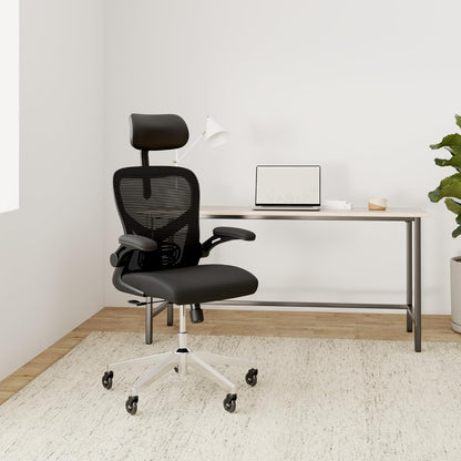 Ergonomische Bureaustoel – Kantoorstoel – Gaming Stoel – Werkstoel – Draaistoel – Verstelbaar Mesh-Stof – Stevig Stalen Frame Tot 150 kg