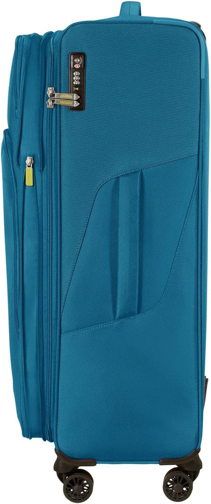 American Tourister SummerFunk, turquoise (teal), Spinner L Erweiterbar (79 cm - 119 L), Spinner L uitbreidbaar (79 cm - 119 liter)