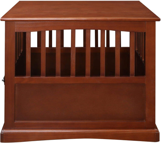 Casual Home Houten Medium Huisdier Krat, Eindtafel, Walnoot