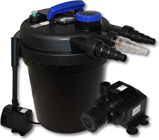 Drukfilterset 6000 l UVC 11 W vijverpomp 65 W fonteinpomp