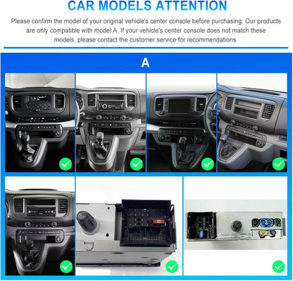 6G + 128G 8 Core autoradio Android voor Citroen Jumpy 3/Peugeot Expert/Toyota Proace 2016-2021 9 inch Carplay Wireless Android Auto FM/RDS/EQ/DSP WiFi GPS Mirror Link Bluetooth Camera