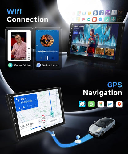 6G + 128G 8 Core autoradio Android voor Citroen Jumpy 3/Peugeot Expert/Toyota Proace 2016-2021 9 inch Carplay Wireless Android Auto FM/RDS/EQ/DSP WiFi GPS Mirror Link Bluetooth Camera