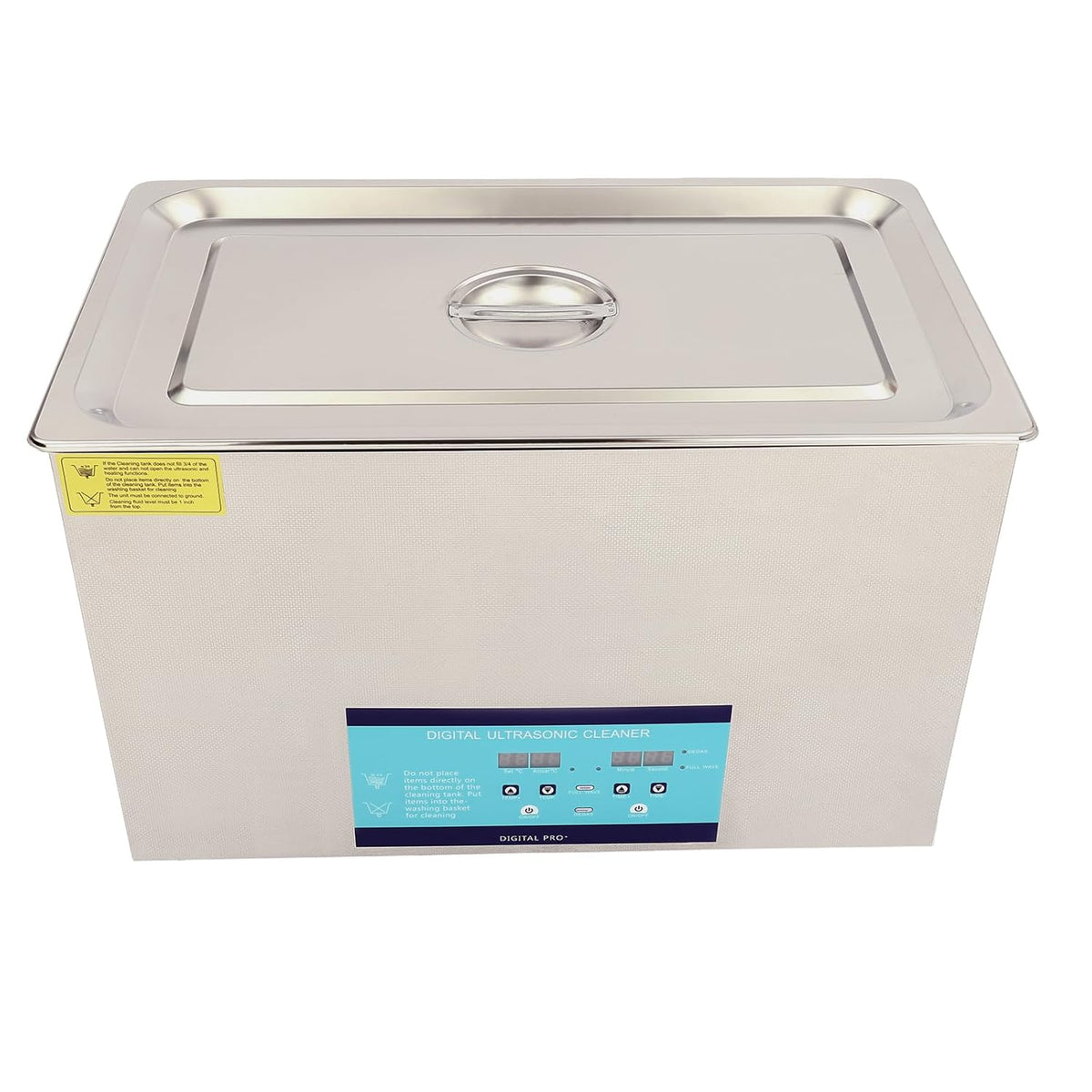 Ultrasoon Reiniger – Ultrasoon Bad – Brillenreiniger – Sieradenreiniger – Reinigingsapparaat – 30L Capaciteit – 600W Roestvrij Staal – 3 Reinigingsmodi met Ontgassing