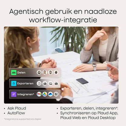 Digitale AI-spraakrecorder – Spraakrecorder – Dictafoon – Audio Recorder – Voice Recorder – Zwart met Zwarte Hoes – Transcriptie in 112 Talen – Samenvattingen met Sprekerherkenning
