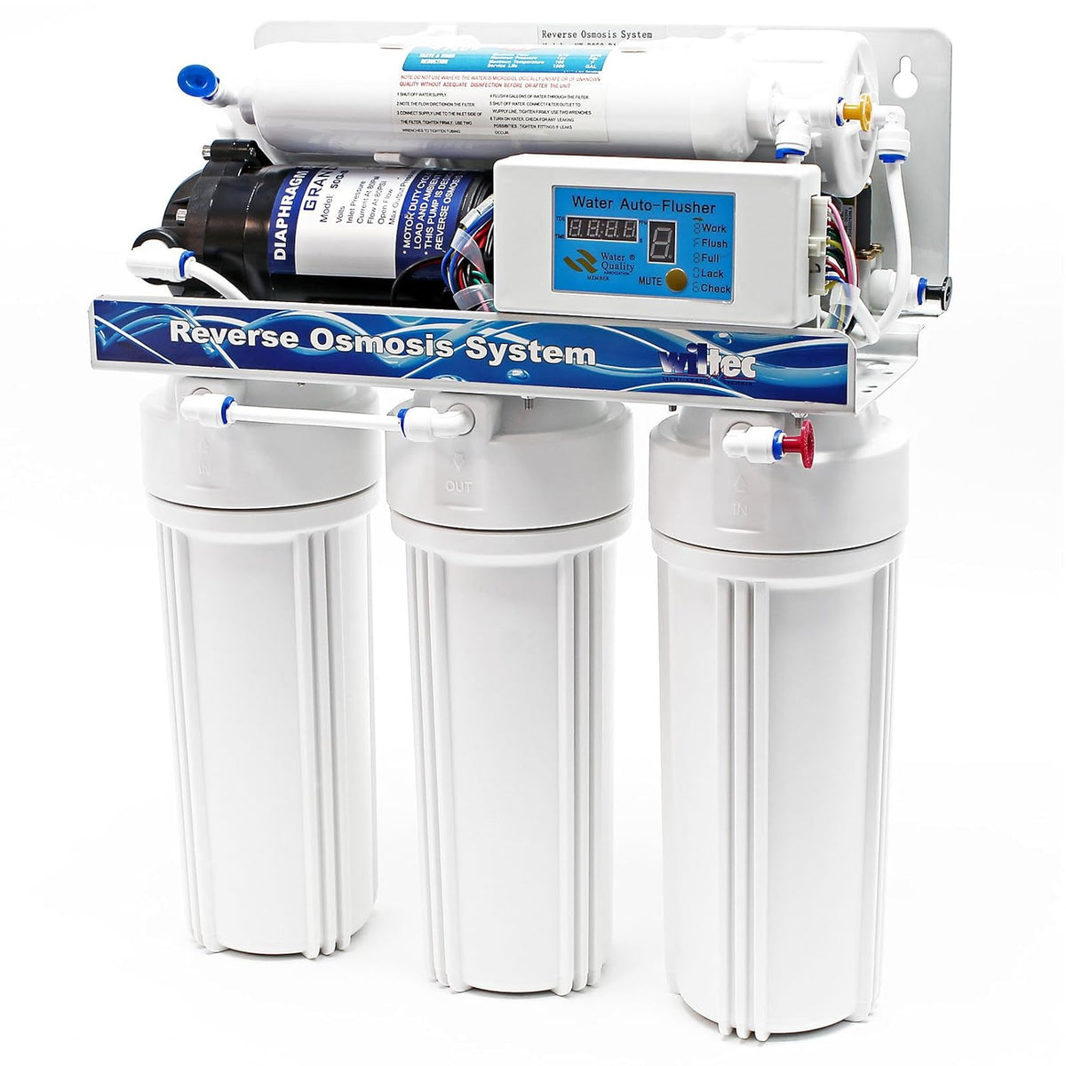 Naturewater omgekeerde osmose RO 190 l/dag NW-RO50-D1 osmose demineralisatie