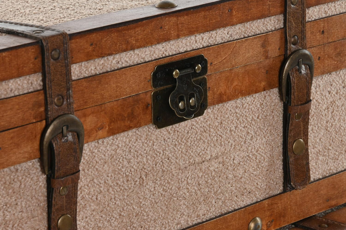 Dakboxset, 3 stuks, van polyester, 80 x 49 x 45 cm, Borreguito