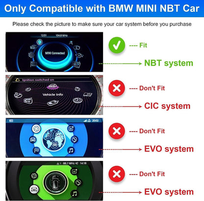 Carplay Draadloze Adapter – Android Auto Interface – MirrorLink Module – Multimedia Decoder – BMW NBT 5/6/7 Serie 2012-2016 – Stuurwielbediening – Ondersteuning Achteruitrijcamera