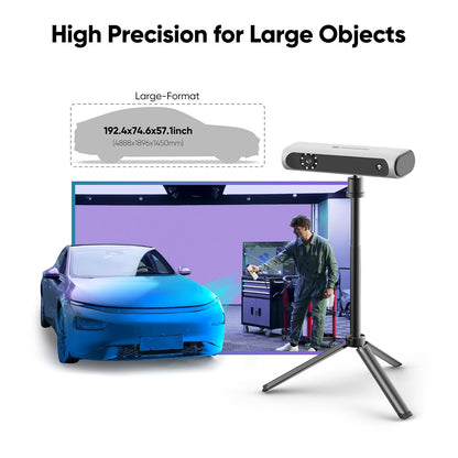 3D-scanner – Draagbare Scanner – 3D Digitizer – 3D Meting – 3D Modellering – Nauwkeurig Tot 0,1 Mm – Scansnelheid 10 Fps