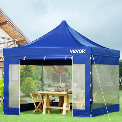 VEVOR Paviljoen opvouwbaar 3x3m vouwpaviljoen 240g PVC gecoat polyester pop-up paviljoen