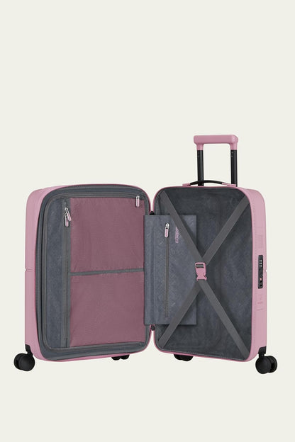American Tourister Dashpop Disney - Spinner S, verwisselbare handtas, 55 cm, 41/47 L, meerkleurig (Minnie Bubbles)