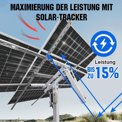 Bifaciale Zonnepanelen – Mono Zonnepaneel – Zonnepaneel Set – Zonnepaneel 12V – Zonnepaneel Caravan – 480 W Totaal – 22% Hoog Rendement