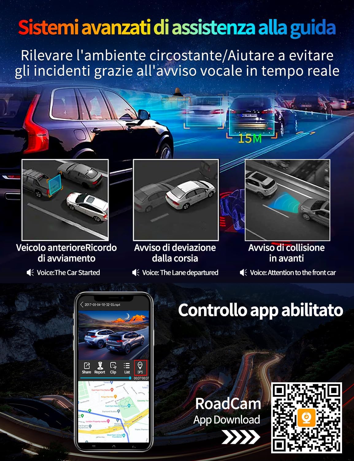 10,26 inch Carplay Display met 4K dashcam auto voor, 1080p achteruitrijcamera, draadloze Carplay Android Auto, Mirror Link, navigatie, Google, Siri, FM, AUX, Loop Recording, 64G SD-kaart