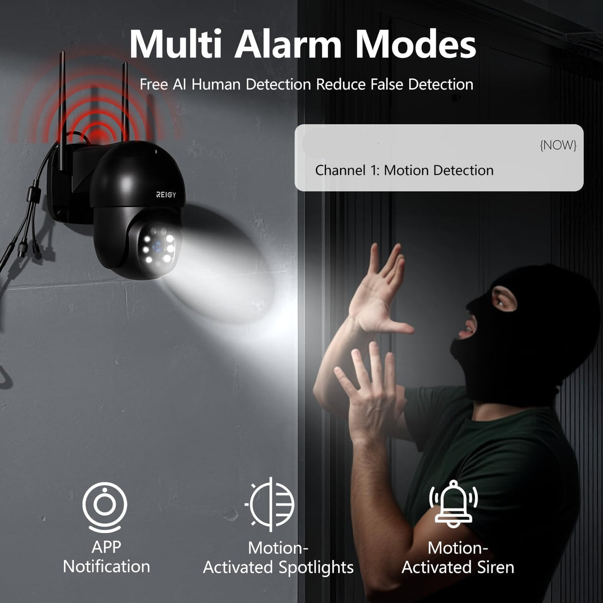 Bewakingscamera Systeem Buiten – Wifi Beveiligingscamera – Draadloze CCTV Camera – Outdoor Camera Set – NVR 16 Kanaals Recorder – 4K 8MP Resolutie – Kleurennachtzicht met Bewegingssensor