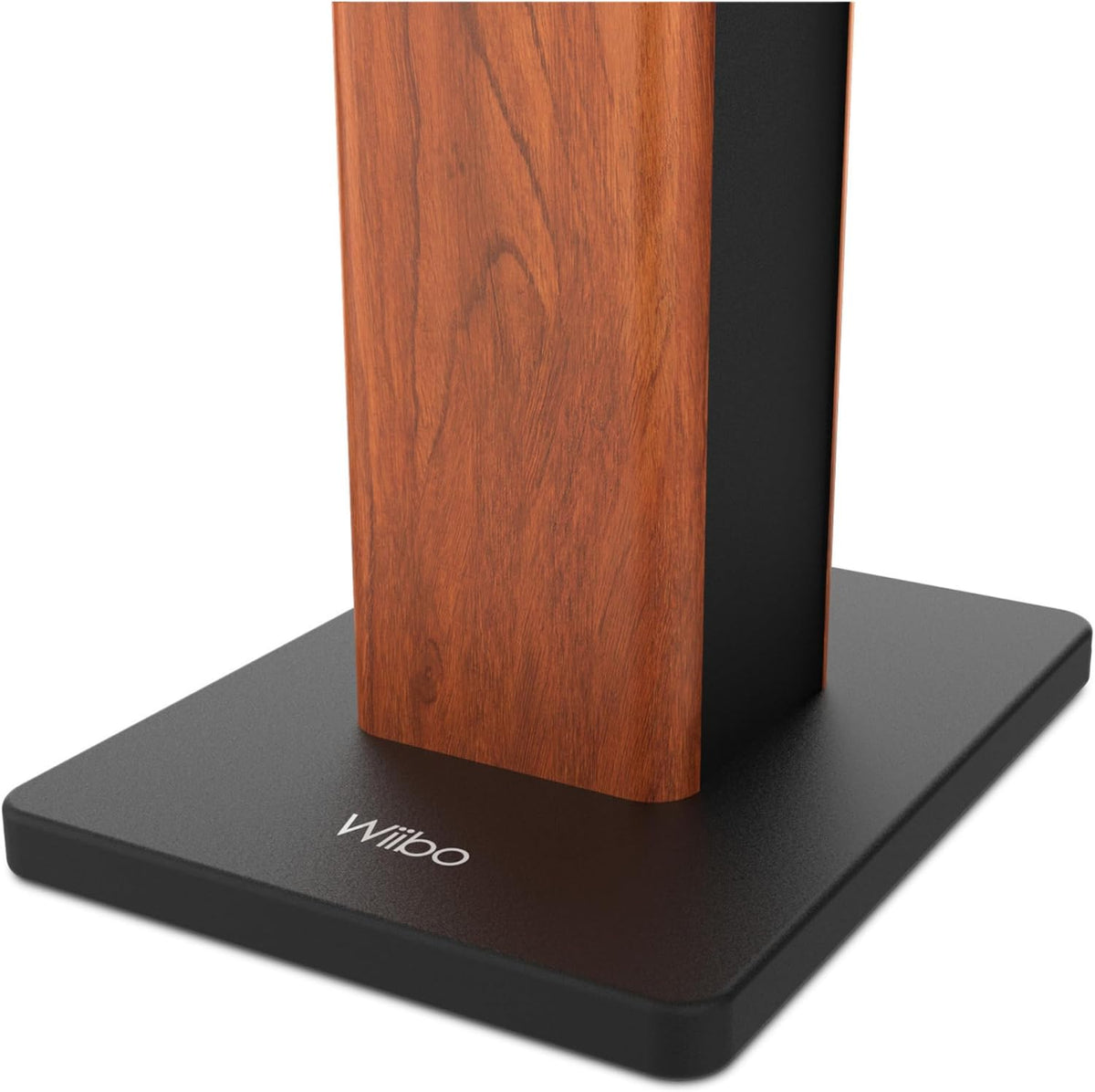 Wiibo Tempo 60 - paar luidsprekerhouders - 60 cm hoogte - solide antivibratiebasis - universele compatibiliteit met stereo hifi-luidsprekers en thuisbioscoop - antislip voetjes