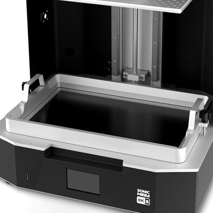 Resin Vat – Harstank – Resin Tank – 3D Printer Vat – Aluminium Resin Tank – Voorgeïnstalleerde FEP-folie – 15 Inch – Geïntegreerde Schenktuit