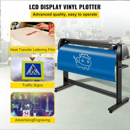 Vinyl Snijplotter – Snijmachine – Plotter – Vinyl Cutter – Beletteringsplotter – 1350 mm Invoerbreedte – ±0,01 mm Snijprecisie