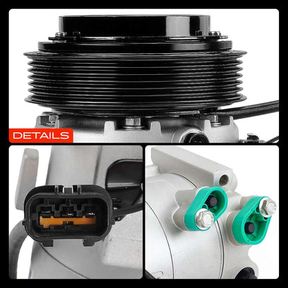 Frankberg 97701G4400 Airconditioning Compressor Airconditioning Magnetische koppeling Compressor voor airconditioning Vervanging #