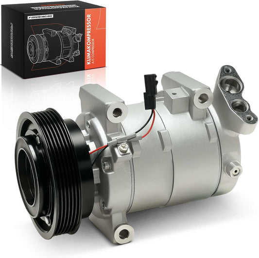 Frankberg Airconditioning airconditioning compressor compatibel met Dokker 2012-Heute Duster HS 2010-2018 Lodgy JS 2012-Heute Logan LS 2005-2012 Fluence L3 L30 2010-Vandaag Replace# 926004634R