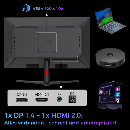 LC-POWER 24" 144Hz Monitor