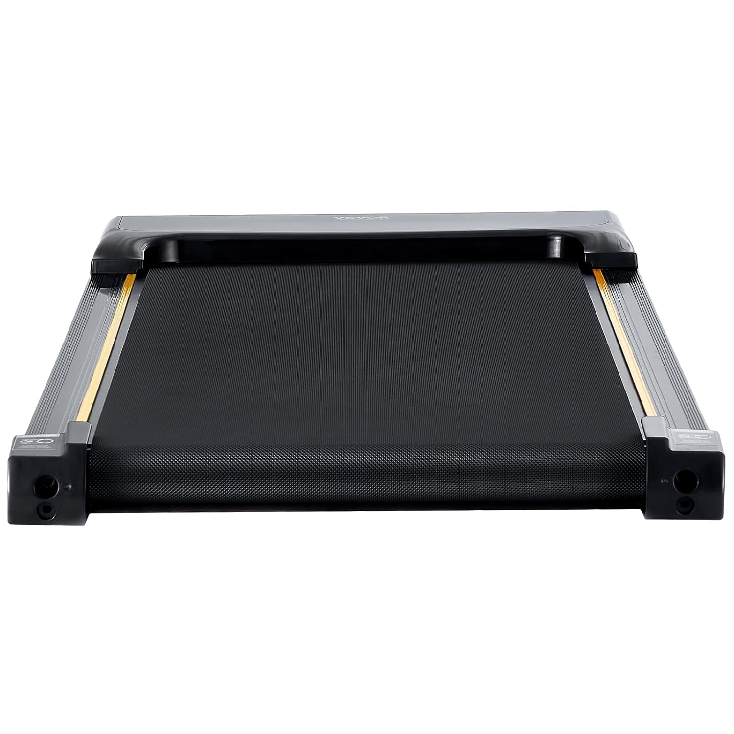 VEVOR Walking Pad Under The Desk, Working Treadmill with 120kg Load Capacity, Portable Pad with 2.5 HP, Remote Control, LED Display, 1-6 km/h, Black - QUORE