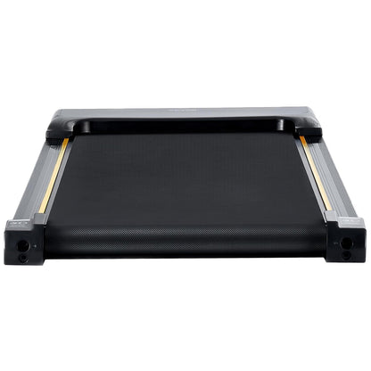 VEVOR Walking Pad Under The Desk, Working Treadmill with 120kg Load Capacity, Portable Pad with 2.5 HP, Remote Control, LED Display, 1-6 km/h, Black - QUORE